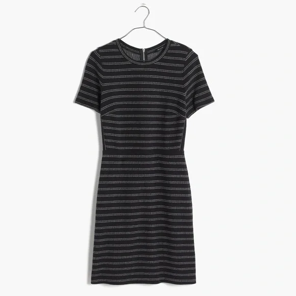 Madewell Striped Upstage Short Sleeve Knit Dress Size 00 Madewell Striped Upstage Short Sleeve Knit Dress Size 00